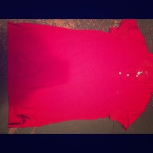 Red American eagle shirt